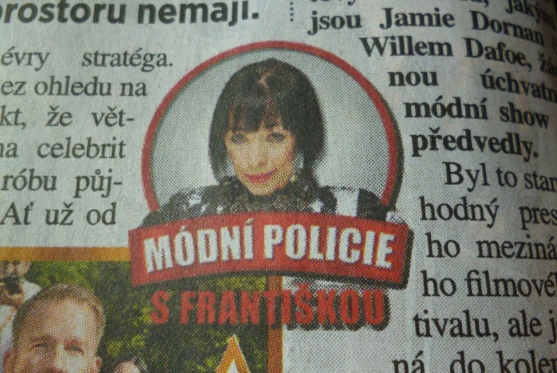 Františka. Módní policistka.