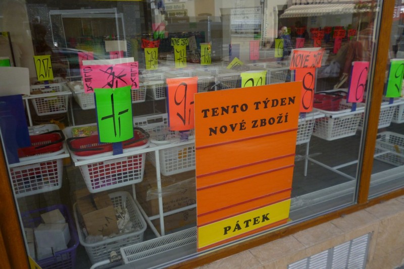 Tento řetězec jsem vídal nejen v Kladně