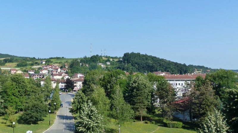 Laktaši - pohled z hotelu