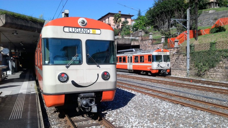 Na nadrazi v Ponte Tresa