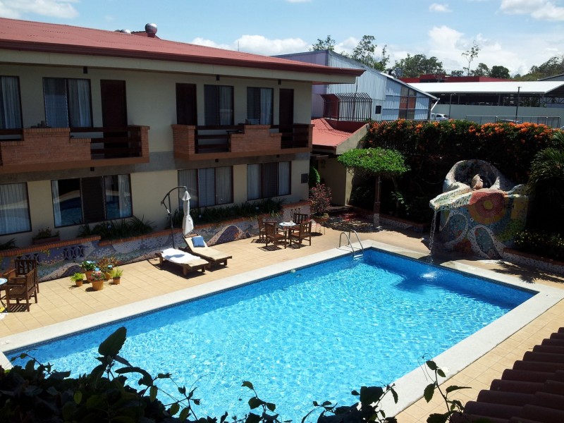 Bazén na hotelu