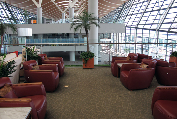 Air China first class lounge