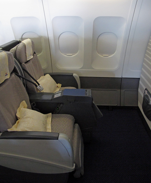 Business class seat
