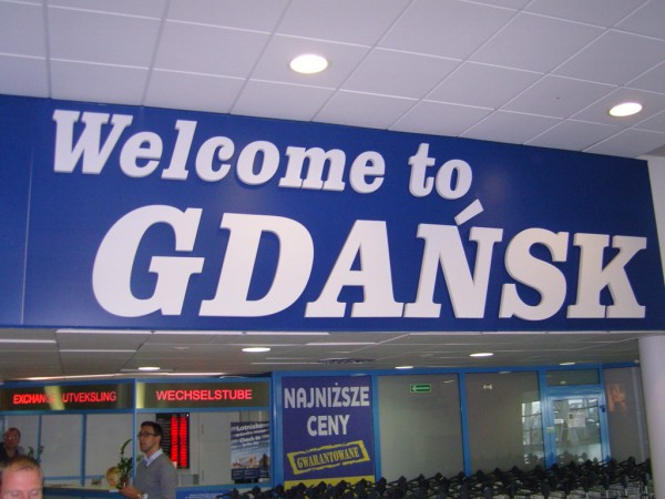 Po priletu do GDN pri cekani na bagly
