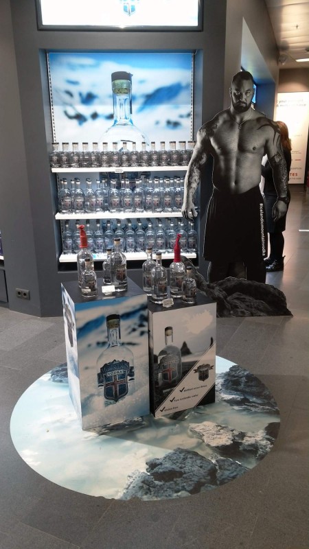 Islandska vodka pro silne chlapy