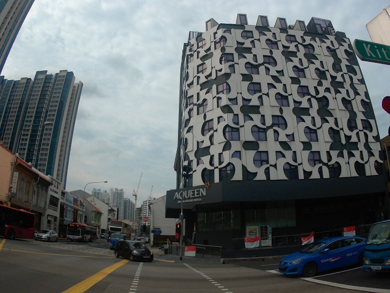 Náš hotel v Singapuru - Aqueen Jalan besar