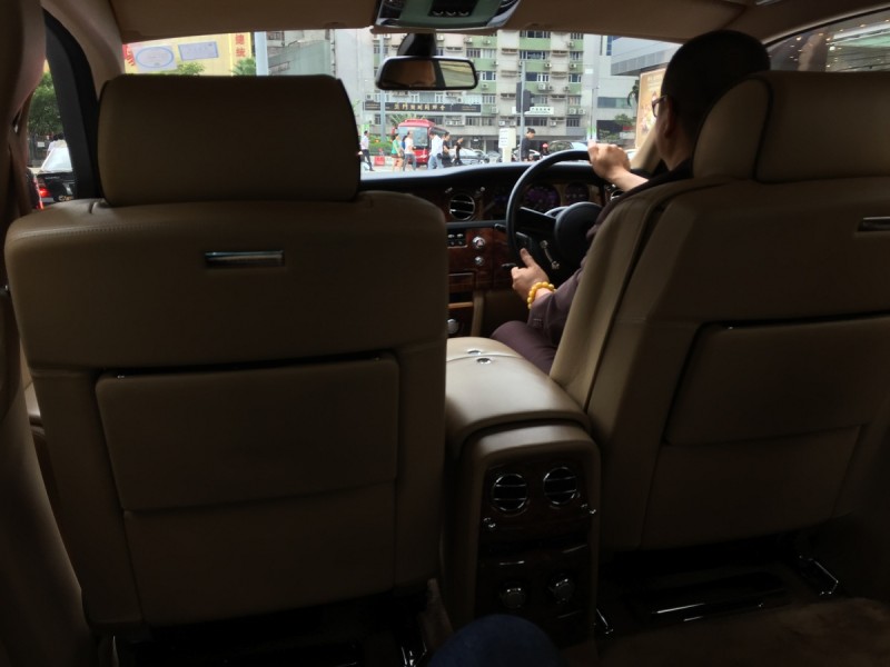 Na palubě Rolls Royce