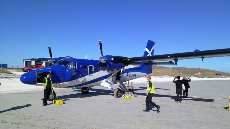 G-SGTS na plazi