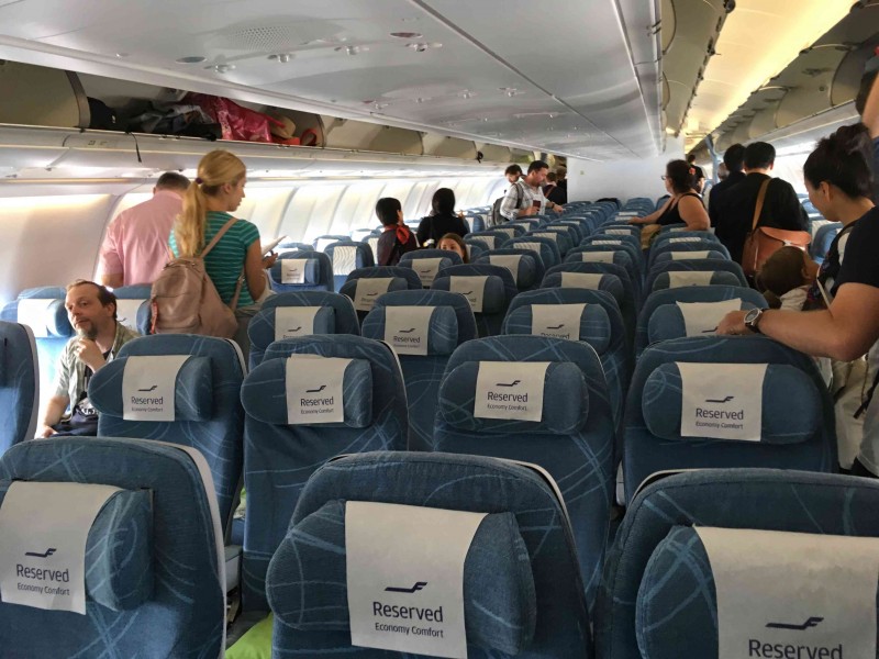 Pohodlná kabina A330