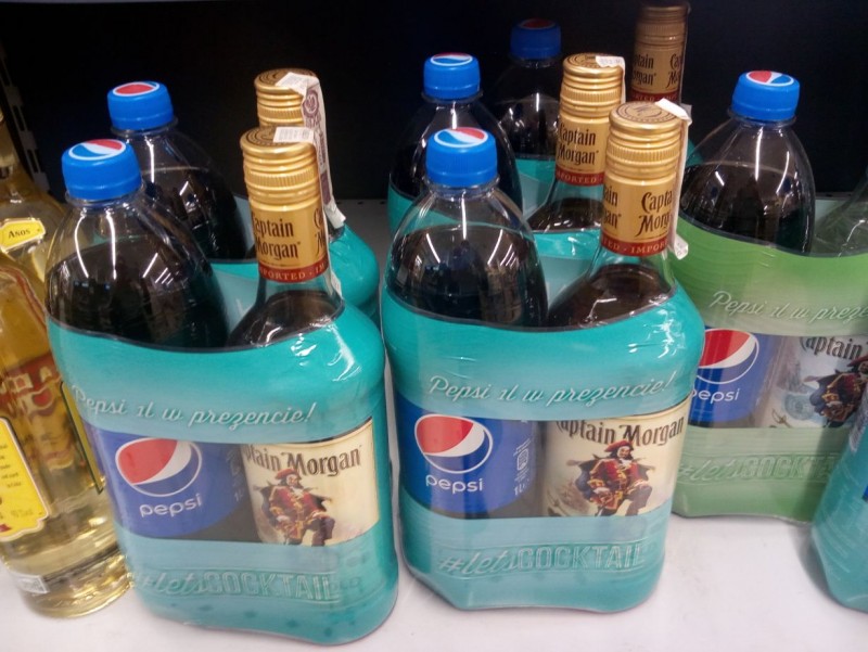 která určitě mladým nezabránila v nákupu; zde zachycen "premix"