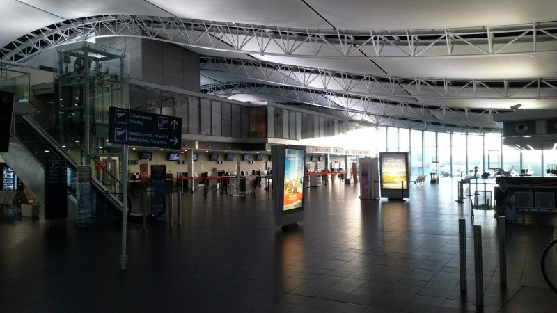 Vzdusny terminal letiste BES