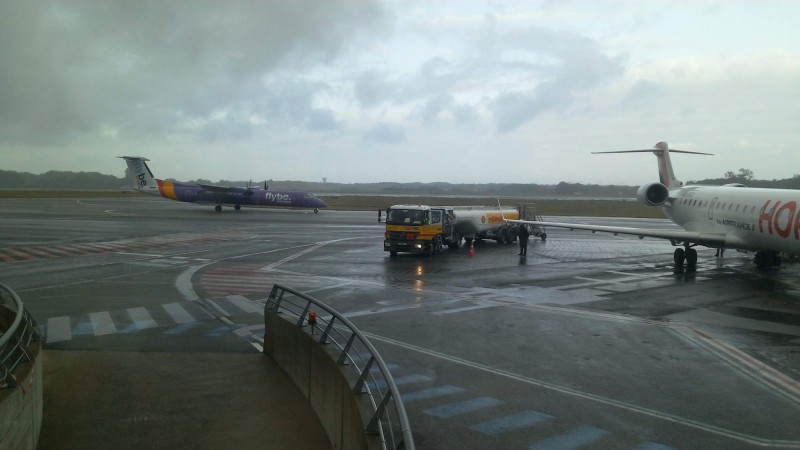 Flybe taxuje na odlet do Southamptonu