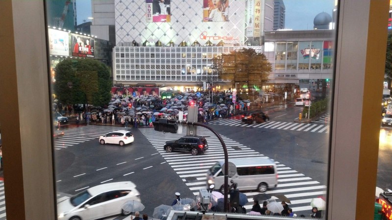 znama krizovatka Shibuya