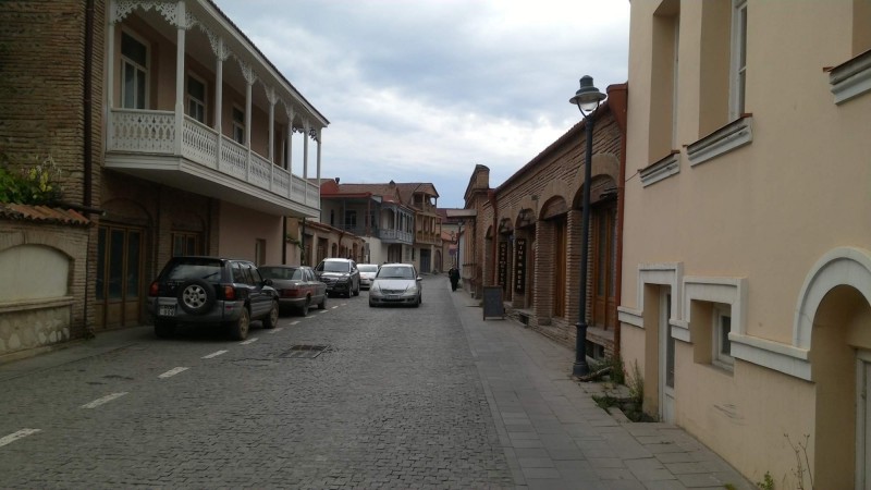 Stare ulicky mesta byly peclive opravene do puvodniho stavu