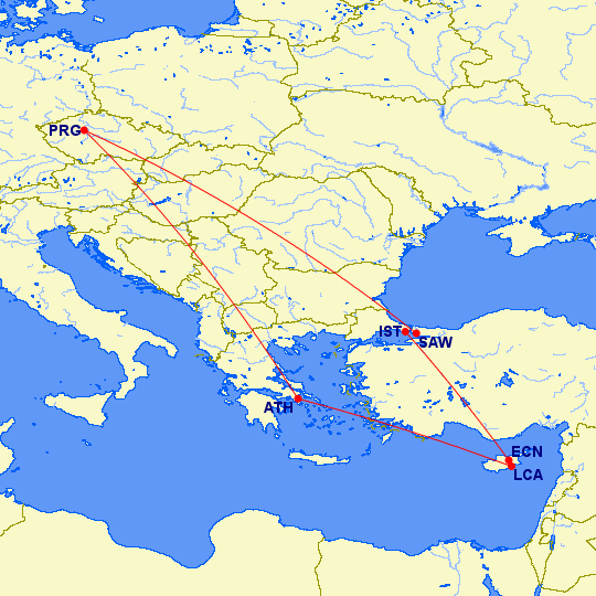 ISL bohužel gcmap ještě nezná, takže nahrazeno IST