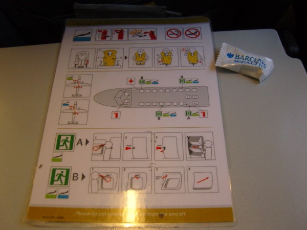Safety card