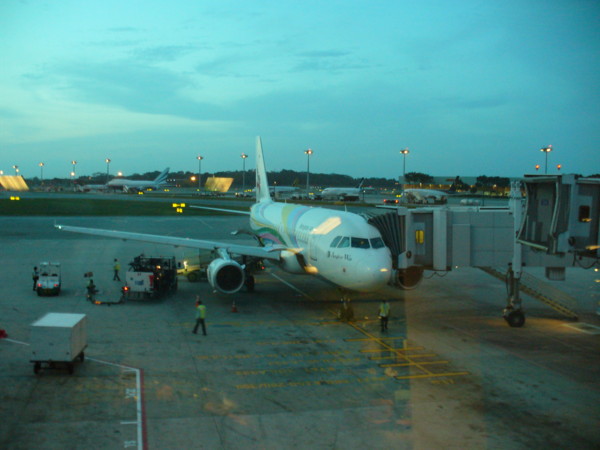letiště Changi - Singapur