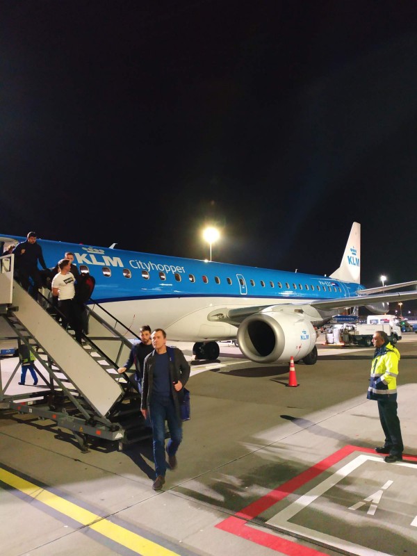 V AMS byla cesta k terminalu busmo