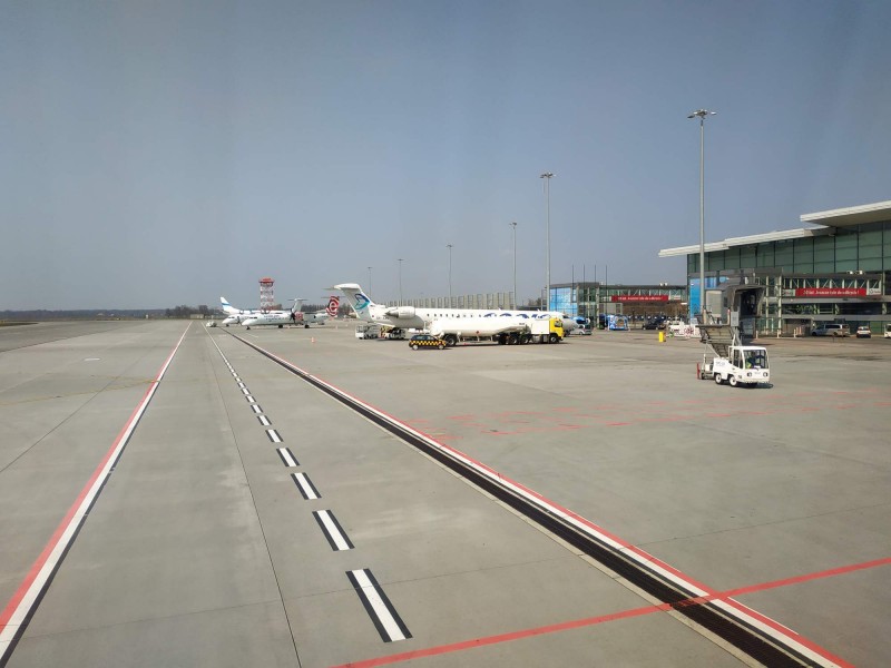 Adria Airways na letu LH do MUC