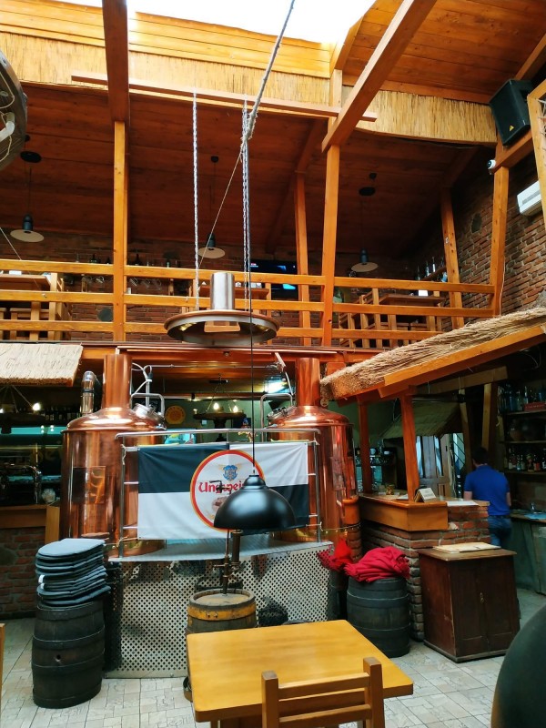 Restaurace v pivovare