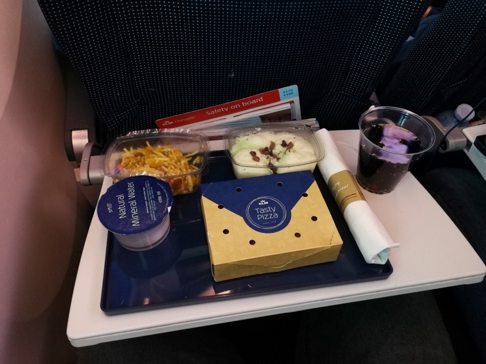 Snack před přistáním