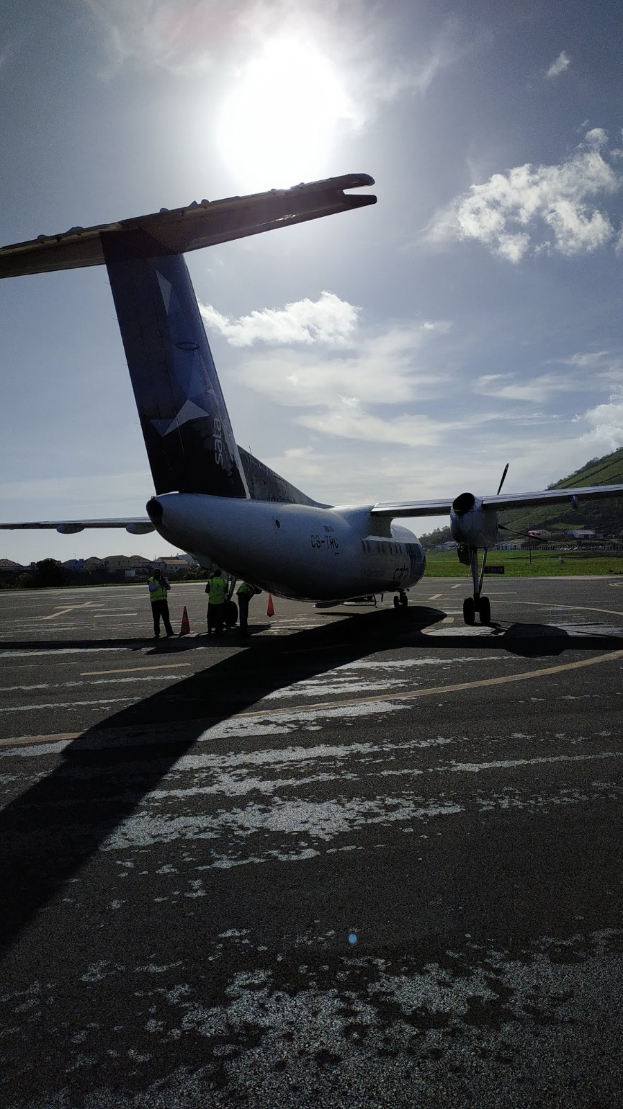 CS-TRC po priletu z CVU
