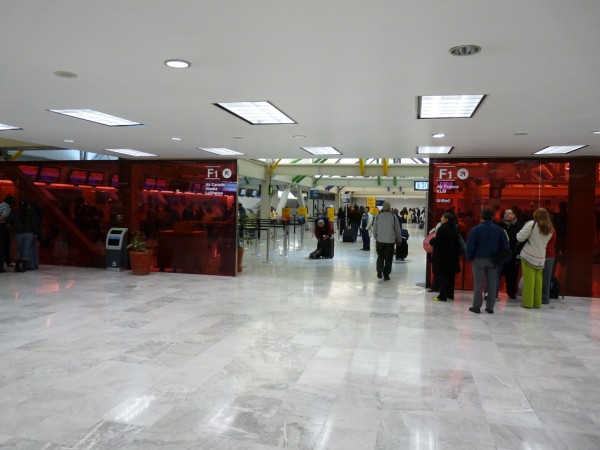 check in area Mexico City