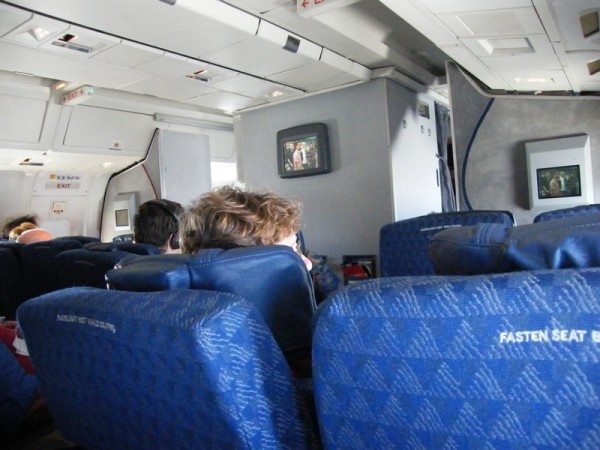 Kabina v 767-300.