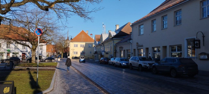 hlavni ulice v Kuressaare