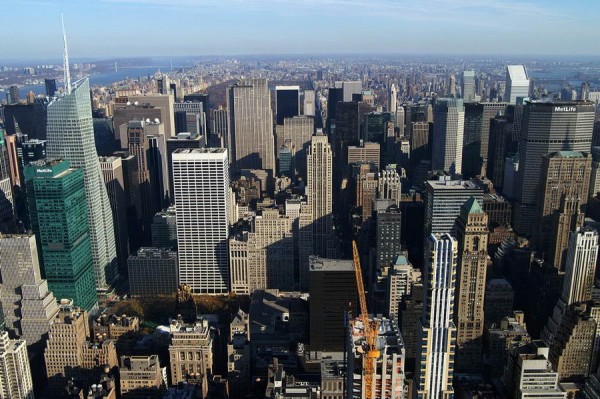 Na střeše světa (pohled z Empire State Building, 86. patro)