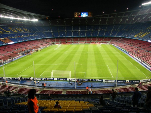 Nou Camp Prázdný.