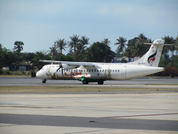 ATR 72 na cestě do BKK