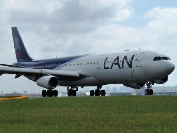 A340-300 Tohle ero ma pred sebou take pomerne dlouhy let do Aucklandu a Santiaga de Chile.