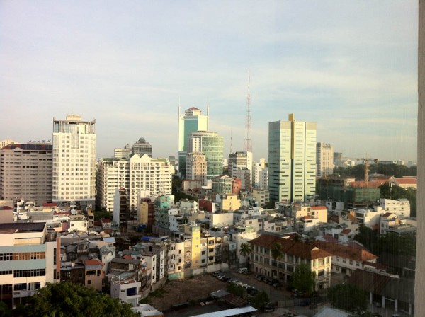 Ho Chi Min City místními nazývaný stále Saigon