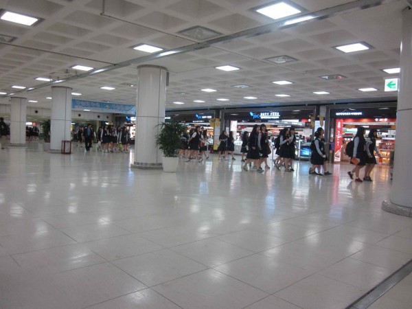 Čekání na boarding a děsuplné chvilky před odletem...