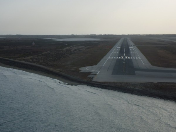 RWY 22.