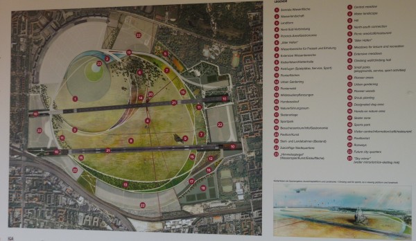 Mapa plánované podoby THF