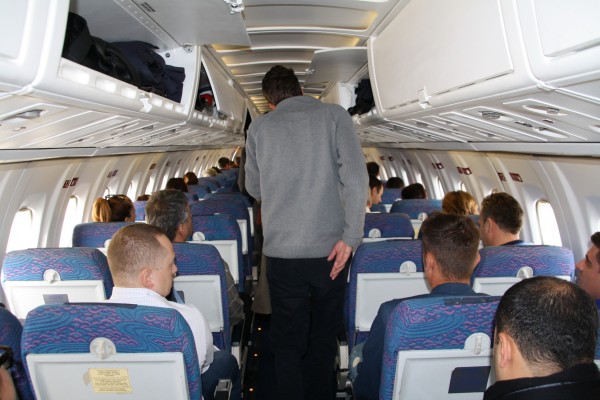 ATR 72 Letiště Vídeň - tady jsme ještě doufali, že odletíme na čas