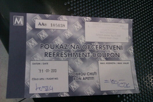 Refreshment Coupon